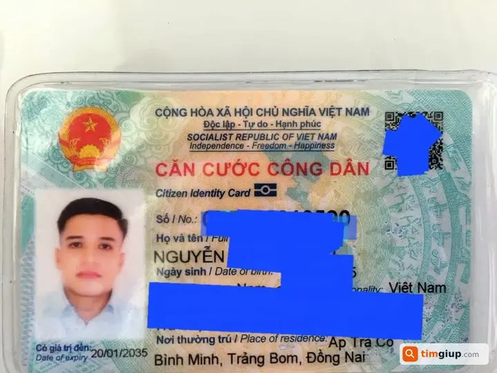 Tìm giấy tờ tên Nguyễn Công Trịnh mất trên QL51, Võ Nguyên Giáp