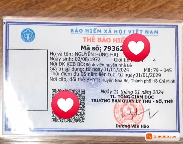 Tìm Giấy Tờ CCCD, GPLX Mang Tên Nguyễn Hùng Hải Tại Nhà Bè