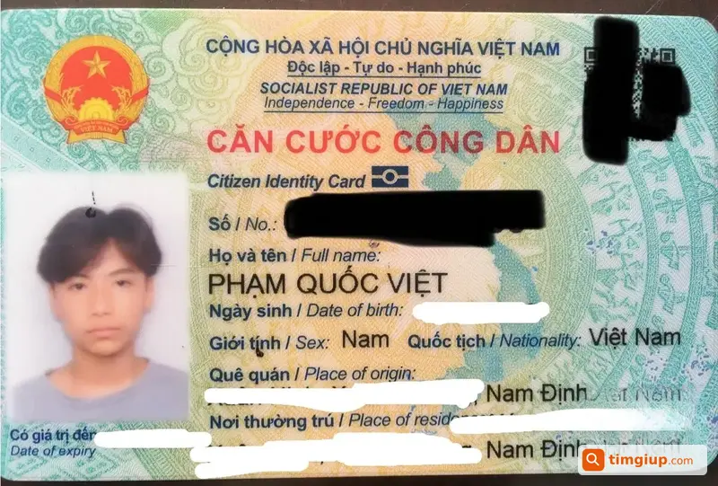 Tìm Ví Đen Giấy Tờ Tên Phạm Quốc Việt Ở Hải Phòng