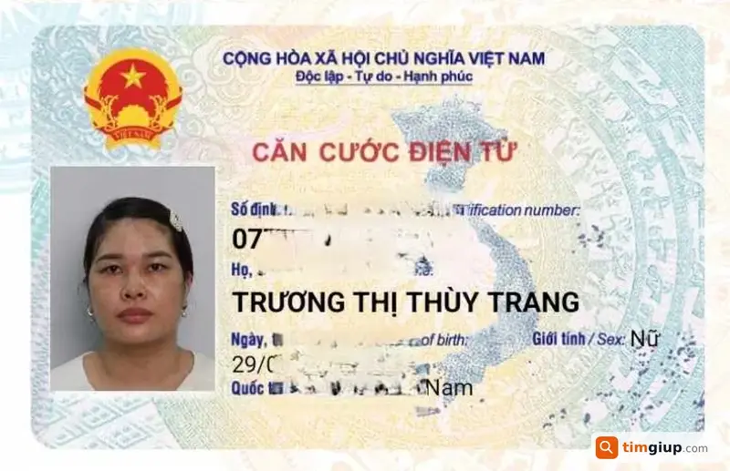 Tìm ví/bóp đánh rơi tên Trương Thị Thùy Trang