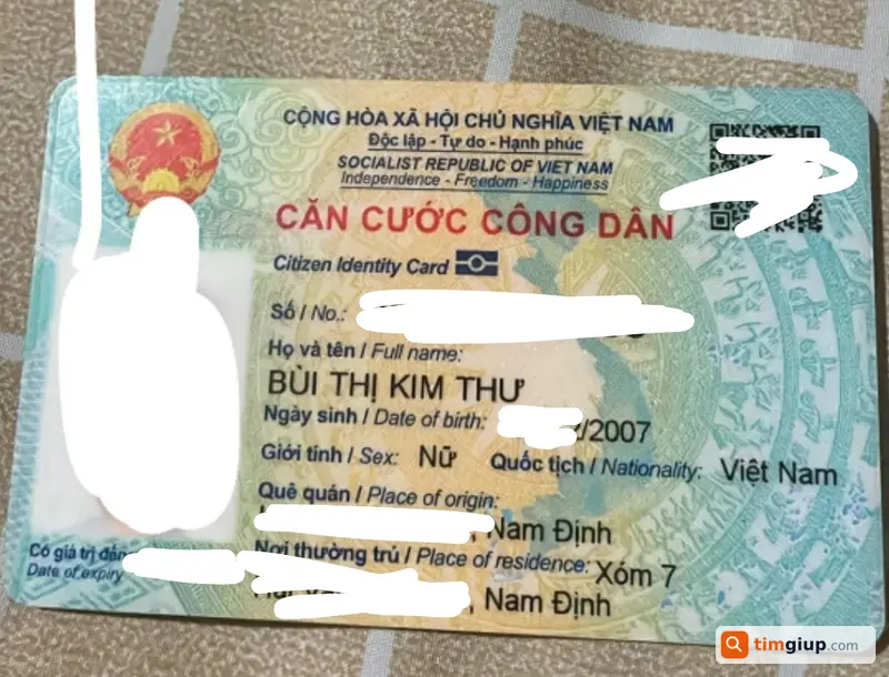 Tìm ví rơi tại Hải Hậu, Nam Định