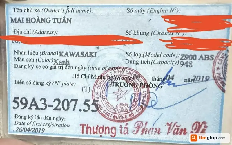 Tìm ví da cá sấu nâu đen của anh Huỳnh Vũ Thông tại An Giang