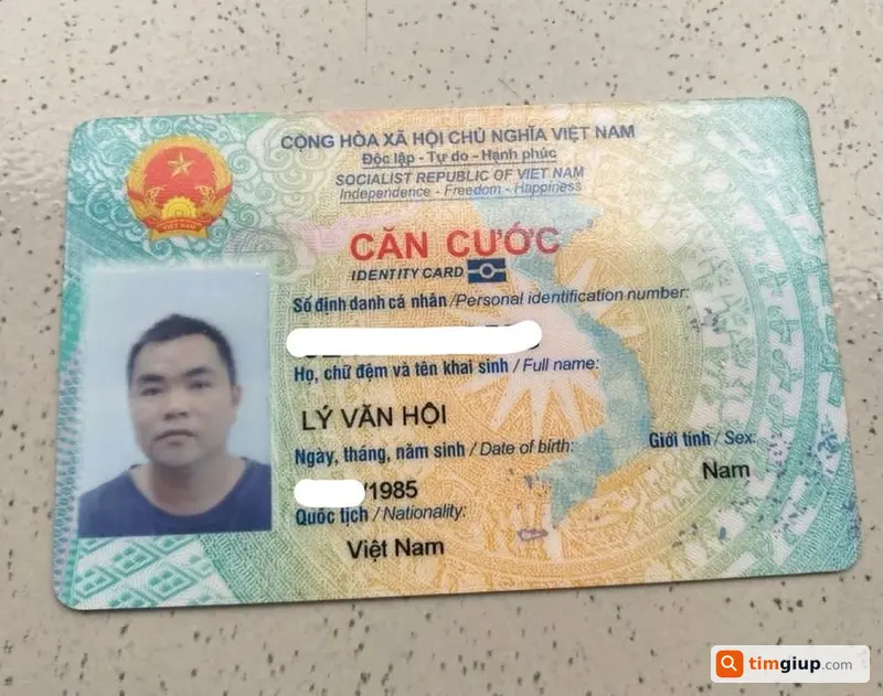 Rơi ví giấy tờ tên Lý Văn Hội tại BV Bạch Mai Hà Nội
