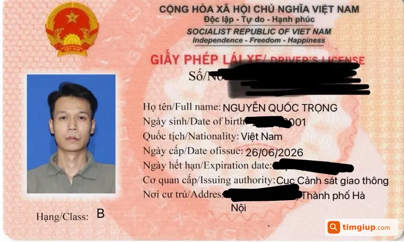Rơi Ví Đen Chứa Bằng Lái Và Giấy Tờ Xe Tại Văn Phú, Hà Đông