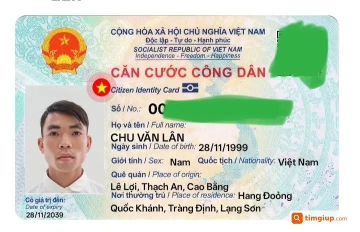 Đánh Rơi CCCD Từ Đội 10 Trung Đồng Đến KCN Đình Trám