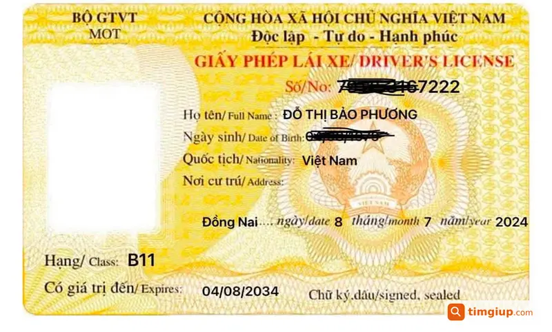 Tìm Giấy Phép Lái Xe Đánh Rơi Tại Định Quán, Gia Canh