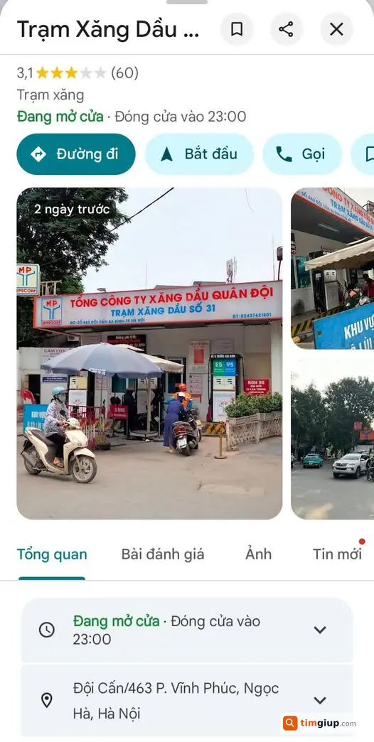 Tìm ví đen CCCD Dương Thị Phương Loan gần trạm xăng 31