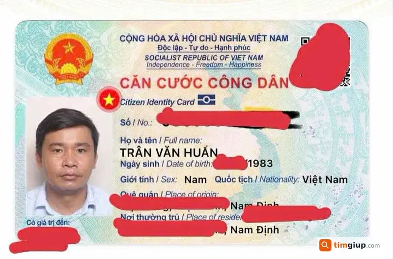 Tìm ví và giấy tờ tùy thân mang tên Trân Văn Huấn tại Quận Hoàng Mai, Hà Nội