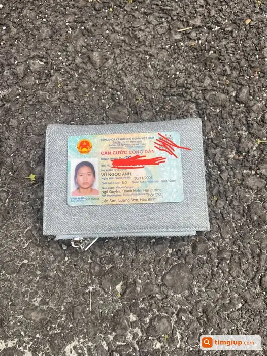 Nhặt Được Ví Có Căn Cước Và Bằng Lái Gần An Khánh