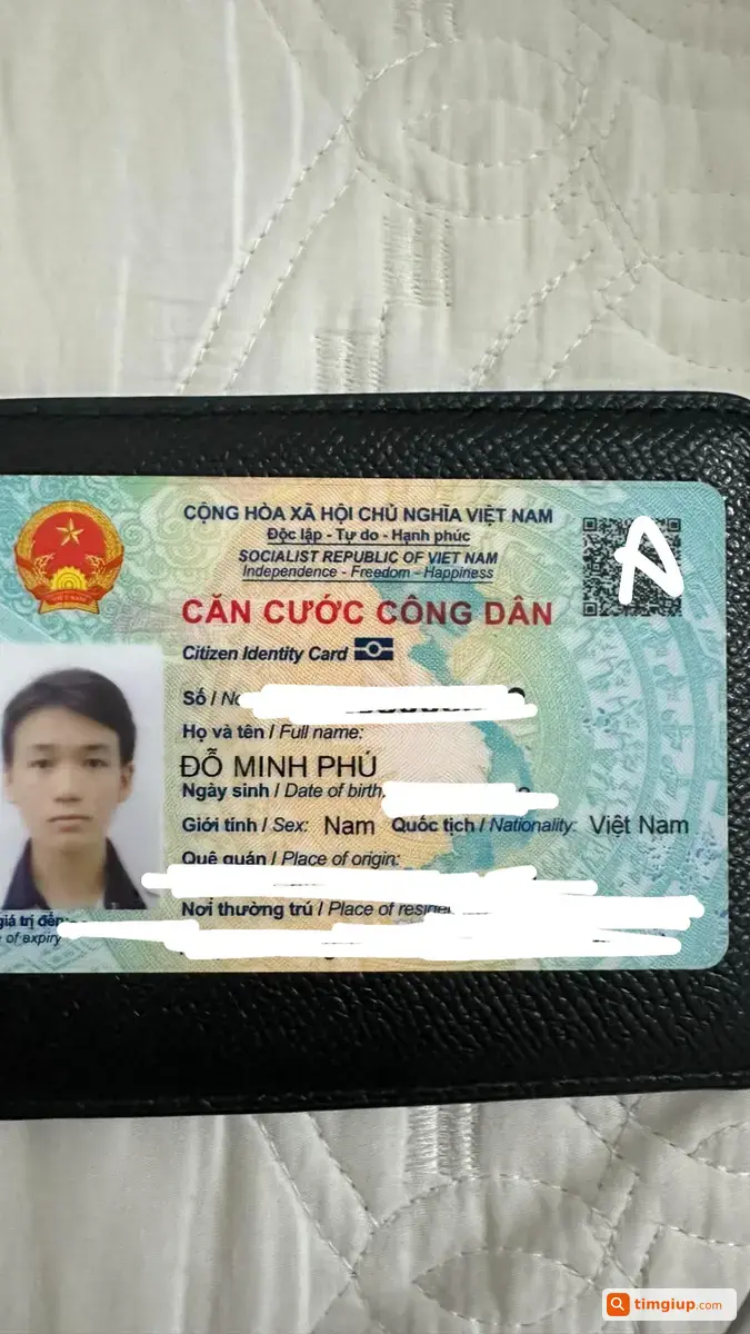 Rớt Bóp Có CCCD Đỗ Minh Phú Từ CMT8 Đến Trần Văn Ơn