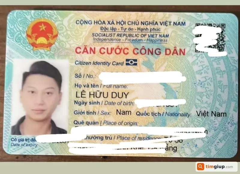 Tìm ví da màu đen thất lạc của anh Lê Hữu Duy tại Đà Nẵng