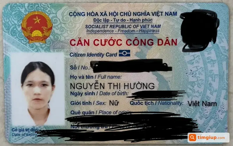 Tìm Ví Giấy Tờ Tên Nguyễn Thị Hường Tại TP.HCM