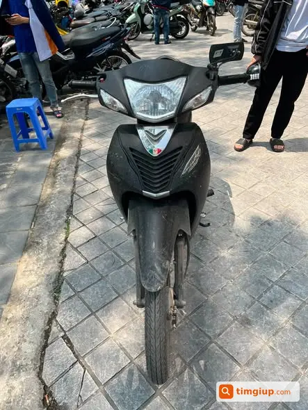 Tìm Xe Máy Wave Alpha Đen Nhám Mất Tại Phạm Văn Đồng