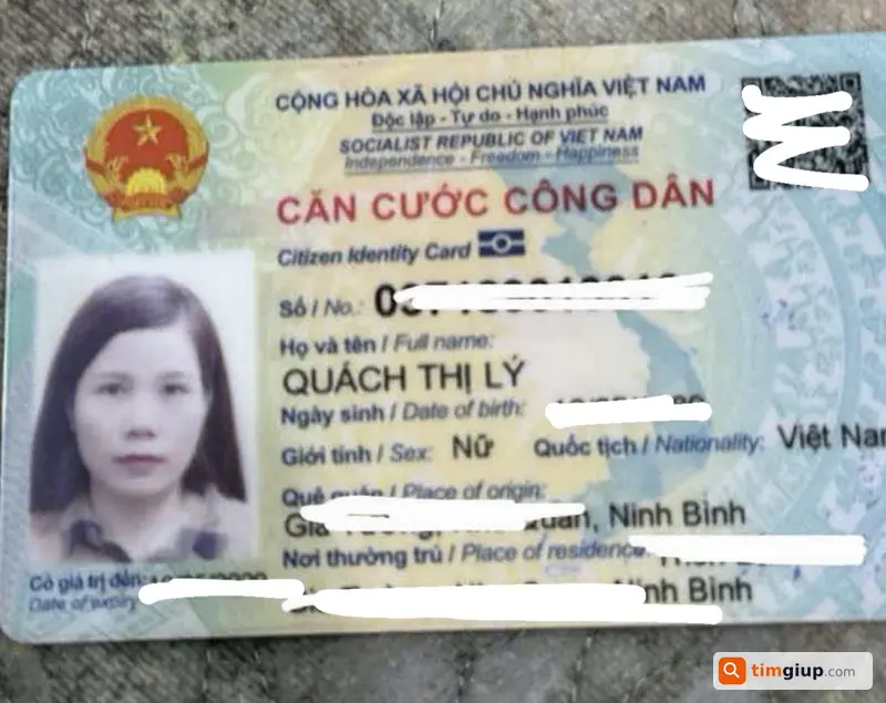 Mất ví màu nâu chứa CCCD và giấy tờ tại Long Biên