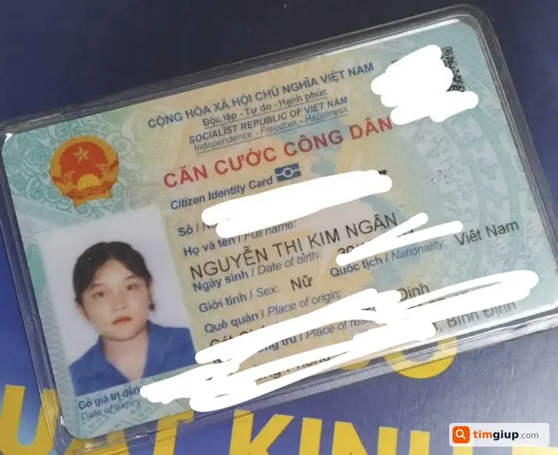 Tìm Ví Tiền Có CCCD Nguyễn Thị Kim Ngân Rơi Tại Đà Nẵng