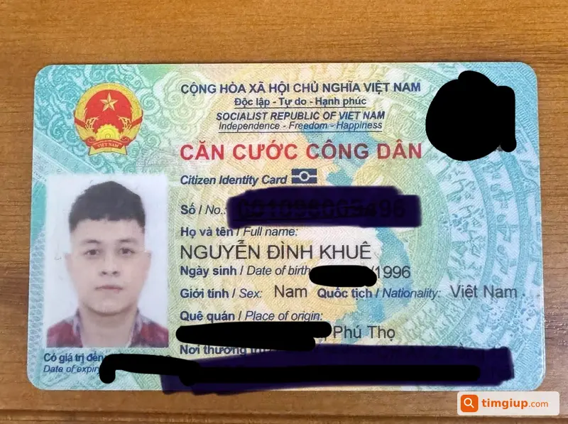 Tìm Ví Giấy Tờ Nguyễn Đình Khuê Rơi Ở Thanh Xuân - Hà Đông