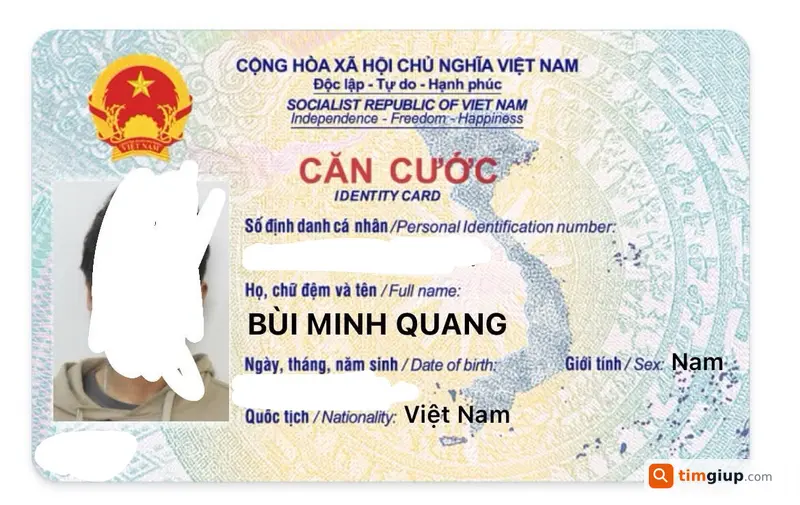 Tìm Ví Giấy Tờ Tên Bùi Minh Quang Rơi Tại TP.HCM