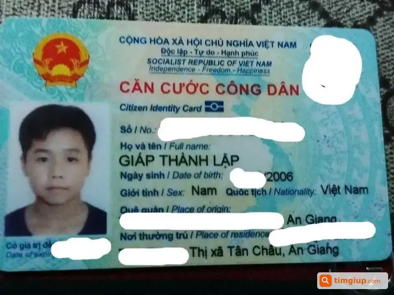Rơi Ví Da Đen Kèm CCCD Tại Đường 3 Tháng 2, Cần Thơ