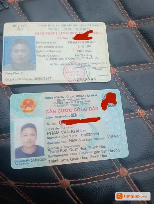 Rơi Ví Màu Đen Cùng CCCD, Bằng Lái Xe Trên Lộ Trình Hưng Yên – Mỹ Đình