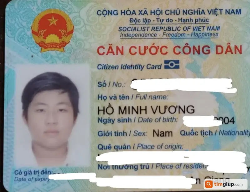 Tìm ví màu nâu tên Hồ Minh Vương tại Bình Dương