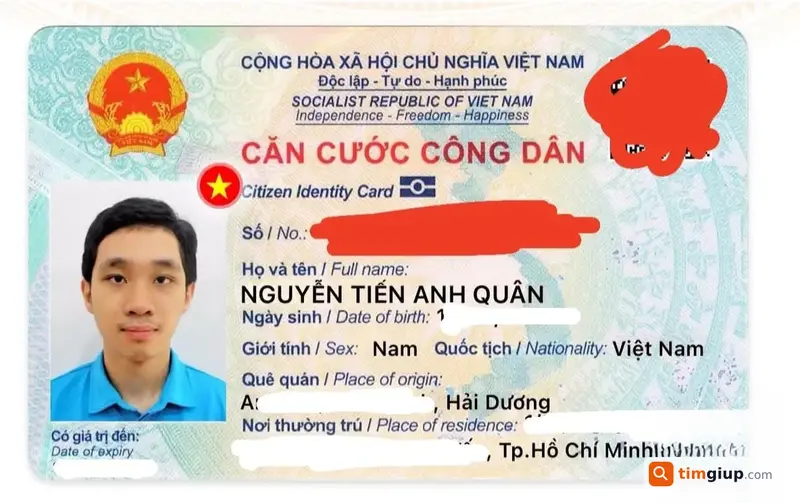Tìm Ví Giấy Tờ Tên Nguyễn Tiến Anh Quân Thất Lạc Tại TP.HCM