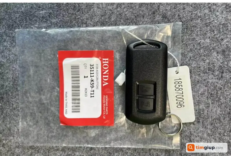 Tìm chìa khóa smartkey Vision kèm móc len tại Hải Phòng