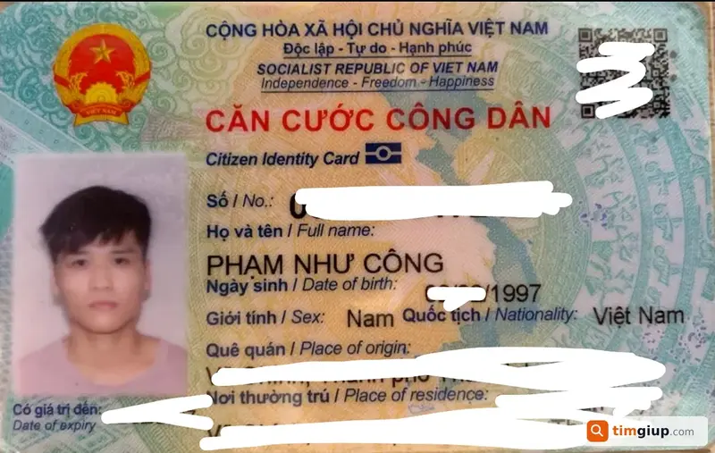 Tìm ví màu đen của anh Phạm Như Công tại khu vực Cầu Giấy, Hà Nội