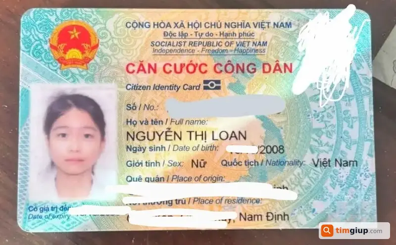 Tìm Ví Cùng CCCD Tên Nguyễn Thị Loan Tại Hà Nội