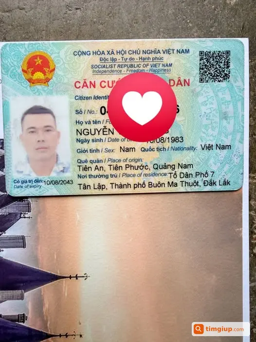 Rơi Bóp Đen Kèm CCCD, Bằng Lái Từ Lý Tự Trọng