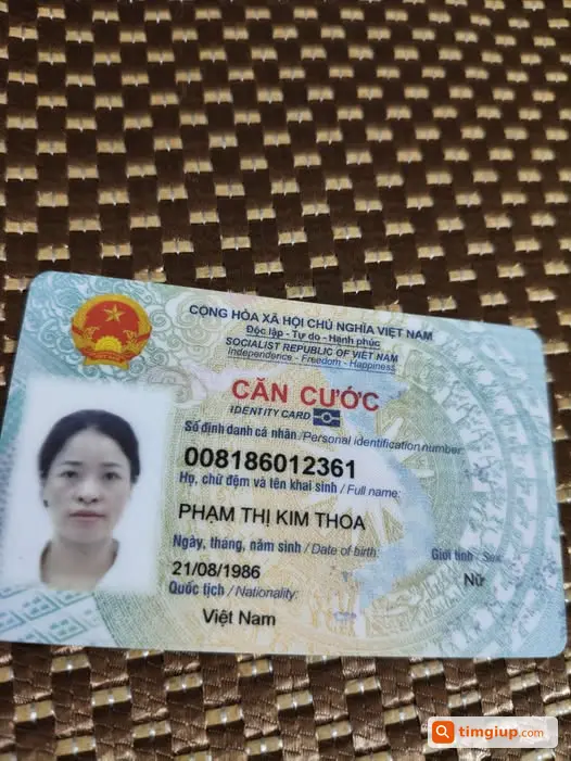 Đánh Rơi CCCD Tại Chợ Tam Cờ Khi Mua Dừa, Nhờ Cộng Đồng Hỗ Trợ