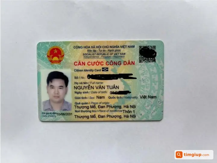 Đánh Rơi Ví Đựng CCCD, GPLX Và Giấy Đăng Ký Xe Tại Thượng Mỗ