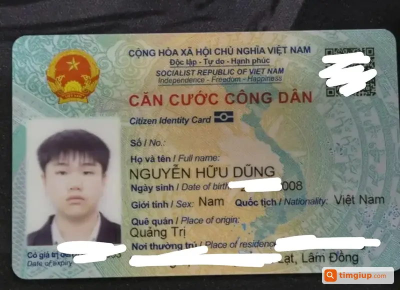 Rơi Ví Sọc Caro Có CCCD Và Cà Vẹt Xe Ab Tại TP.HCM