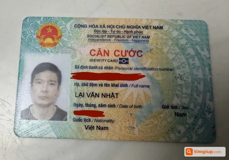 Rơi Ví Da Đen Có CMND Và Bằng Lái Tên Lại Văn Nhật Tại Thủ Dầu Một