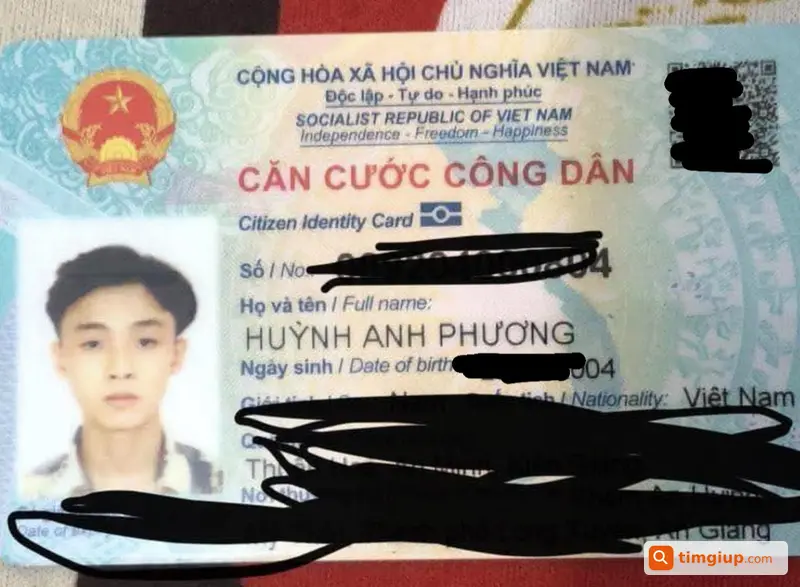 Tìm Giấy Tờ CCCD Huỳnh Anh Phương Trong Bóp Đen 3-2, Mậu Thân
