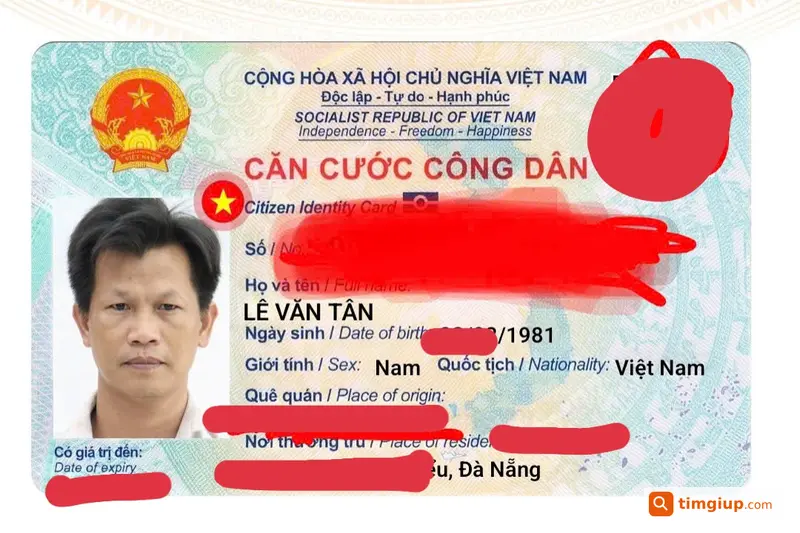 Rơi CCCD, Cà Vẹt Và GPLX Tên Lê Văn Tân Ở Đà Nẵng