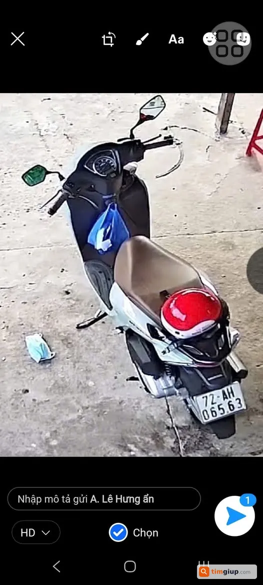 Xin chuộc lại xe máy đã lỡ bán