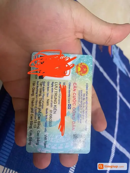 Làm Rơi Ví Có Giấy Tờ Tùy Thân, Mong Người Nhặt Được Trả Lại