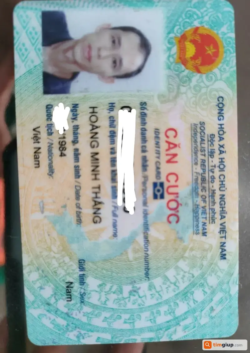 Tìm ví màu nâu đánh rơi tại Hưng Yên - Tên Hoàng Minh Thắng