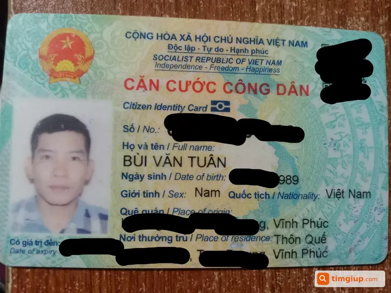 Tìm Ví Giấy Tờ Bùi Văn Tuân Rơi Tại Cảng Cát Lái
