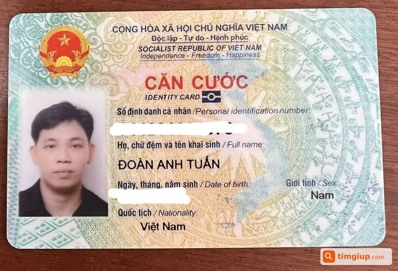Tìm CCCD Tên Đoàn Anh Tuấn Rơi Tại Hòa Khánh, Đà Nẵng