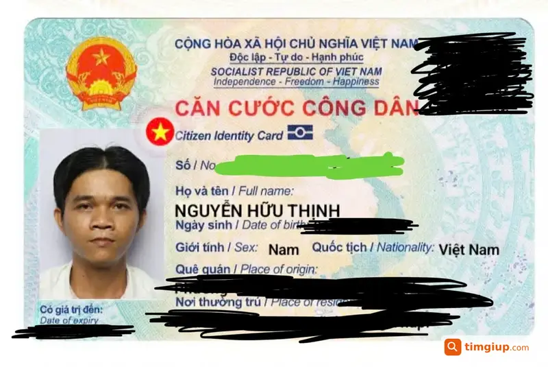 Tìm Ví Và Giấy Tờ Tên Nguyễn Hữu Thịnh Bị Mất Tại TP.HCM