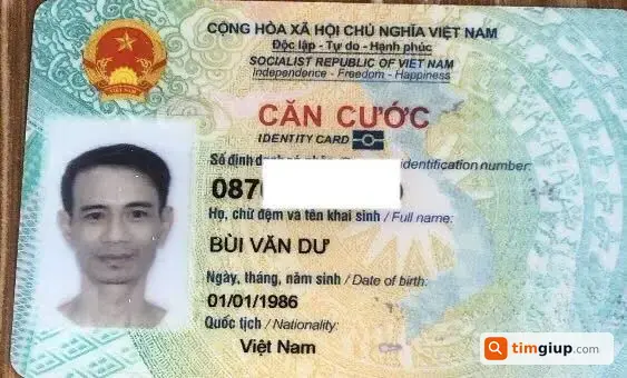 Tìm Giấy Tờ CCCD Và Bằng Lái Trong Ví Rơi Tại Tân Quý