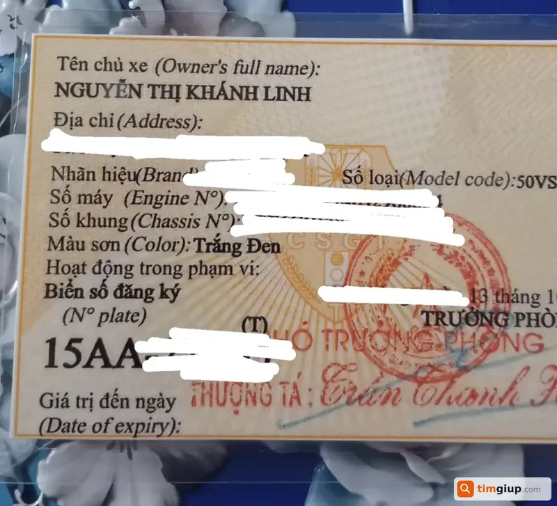 Tìm ví màu hồng tên Nguyễn Thị Khánh Linh tại Hải Phòng