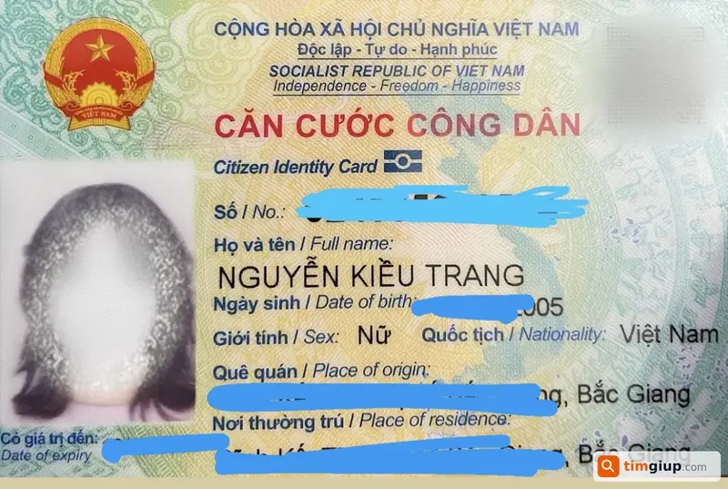 Tìm ví và giấy tờ tùy thân của Nguyễn Kiều Trang tại Hà Nội