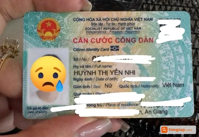 Ví Đen Chứa CCCD Tên Huỳnh Thị Yến Nhi Rơi Ở Đồng Nai