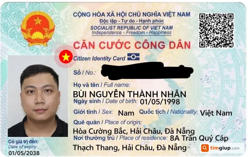 Tìm Giấy Tờ Tùy Thân (CCCD) Đánh Rơi Tại TP Huế