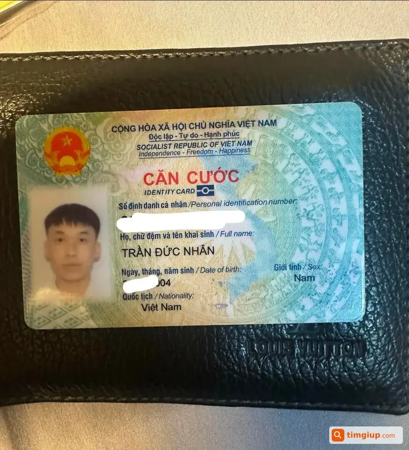 Tìm Ví Giấy Tờ Tên Trần Đức Nhân Rơi Ở Hải Phòng
