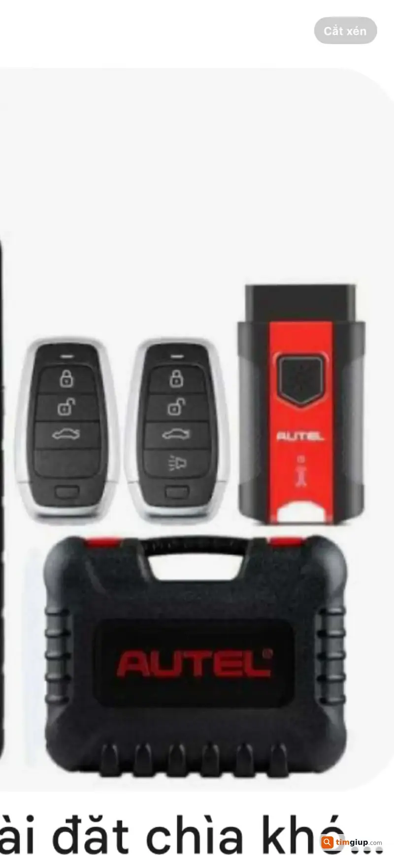 Tìm máy cài chìa khóa KM100 bị rơi tại Quận 12, TP.HCM