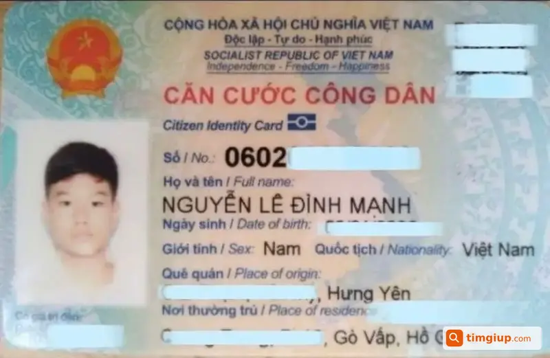 Tìm Ví Giấy Tờ Màu Đen Tên Nguyễn Lê Đình Mạnh
