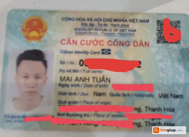 Tìm ví kèm giấy tờ tên Mai Anh Tuấn rơi Khuất Duy Tiến